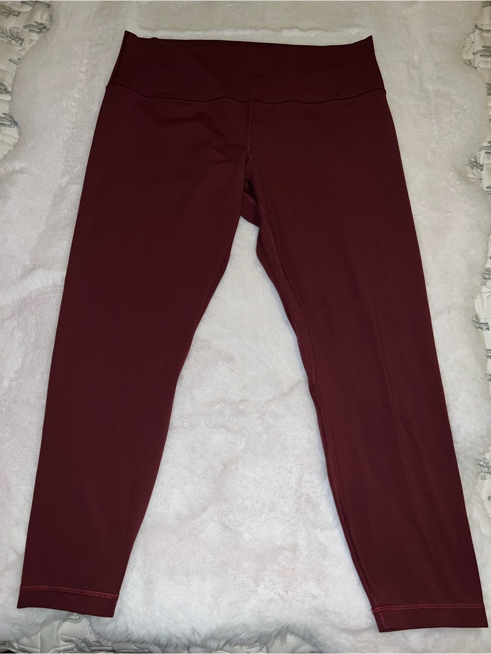 lululemon athletica Burgundy High-Rise Leggings
